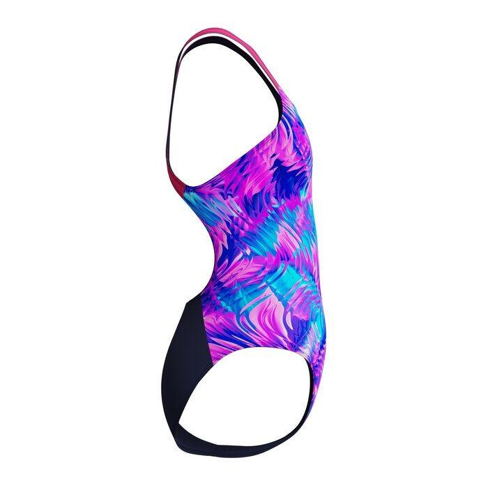 Speedo PRINT POWERB 1P BLA/PIN