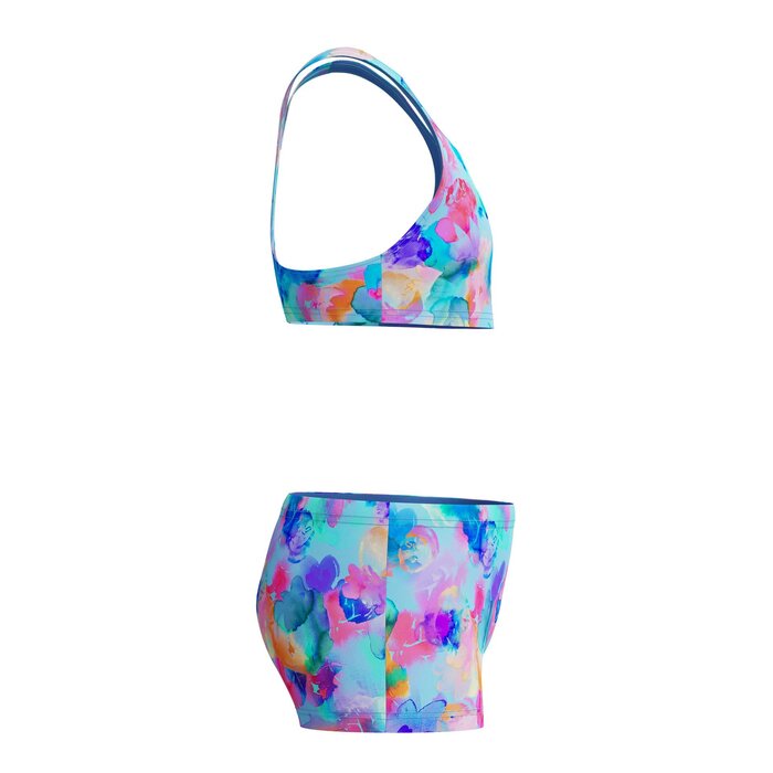 Speedo PRINT RACERBACK 2P BLU/PIN
