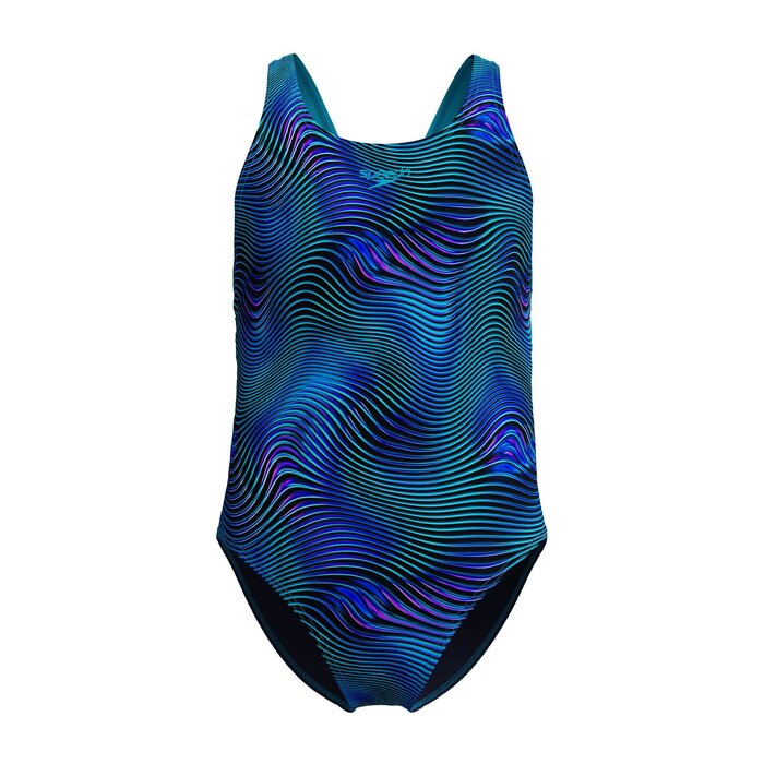 Speedo PRINT LEADERB 1P BLU/TUR