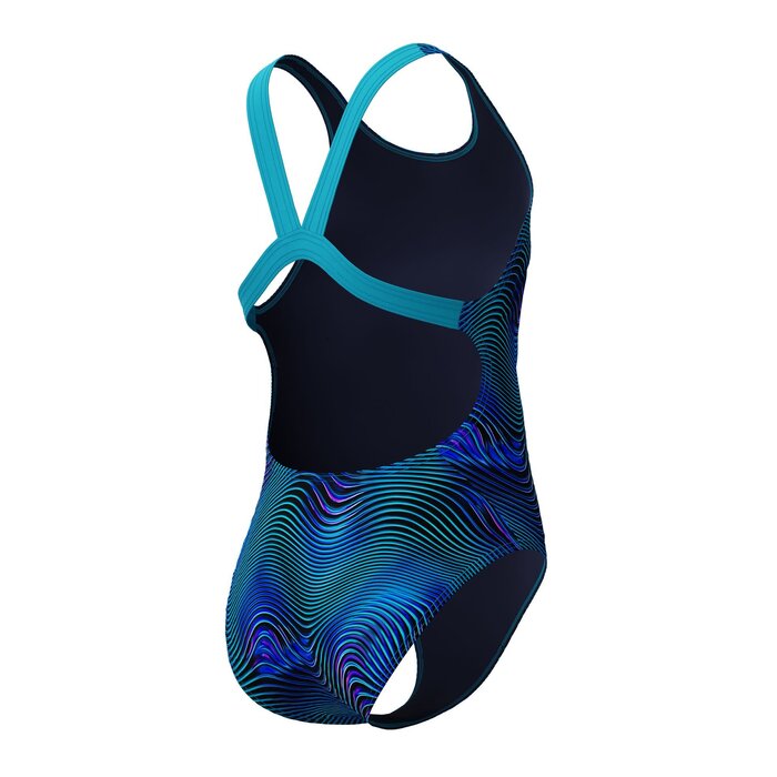 Speedo PRINT LEADERB 1P BLU/TUR