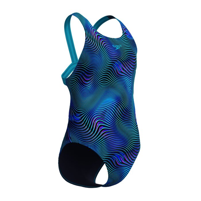 Speedo PRINT LEADERB 1P BLU/TUR