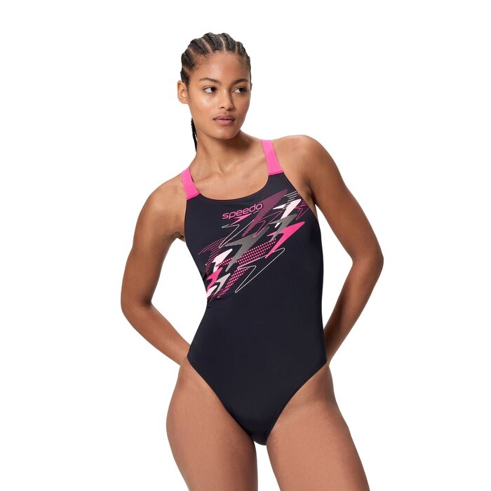 Speedo MEDLEY LOGO MEDALIST 1P BLA/PIN