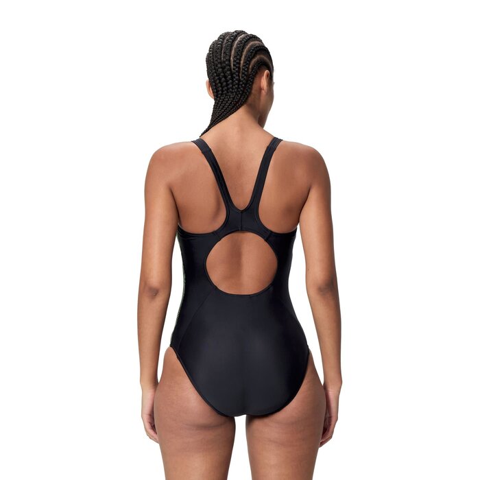 Speedo PLACEM MEDALIST 1P BLA/GRN