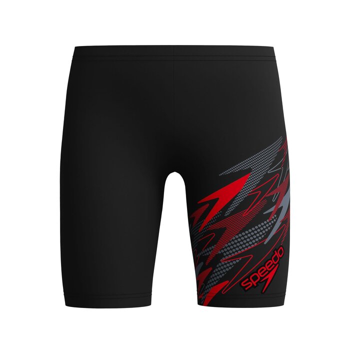 Speedo MEDLEY LOGO JAM BLA/RED
