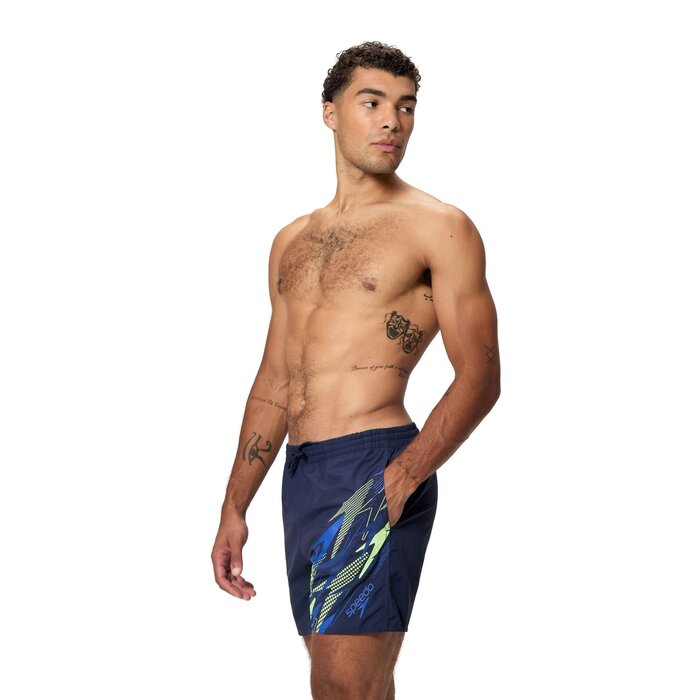 Speedo MEDLEY LOGO WATERSHORT 16 NAV/BLU