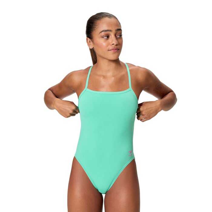Speedo SOLID V-BACK 2.0 BLU/BLU