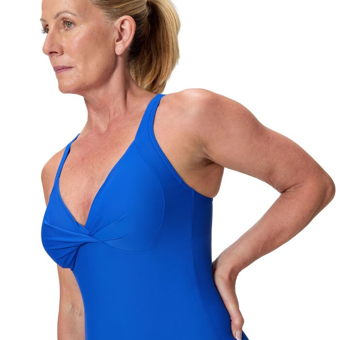 Speedo SOLID CROSS KNOT SHAPING 1P BLU