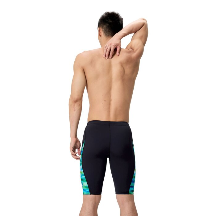 Speedo SPLICED PRINTED JAM BLA/GRN