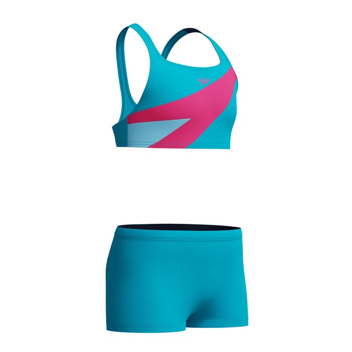 Speedo H-BOOM BUTTERFLY BACK 2P TUR/PIN