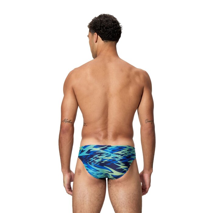 Speedo HYPERBOOM PRINT BRIEF NAV/BLU