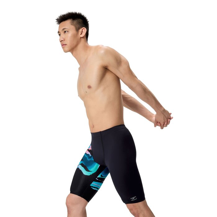 Speedo PLACEM PRINTED JAM BLA/BLU
