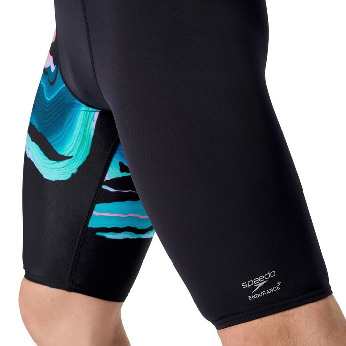 Speedo PLACEM PRINTED JAM BLA/BLU