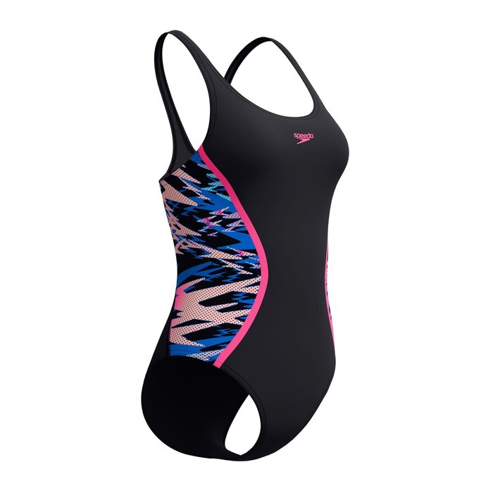 Speedo HYPERBOOM SPLICE MUSCLEB 1P BLA/PIN