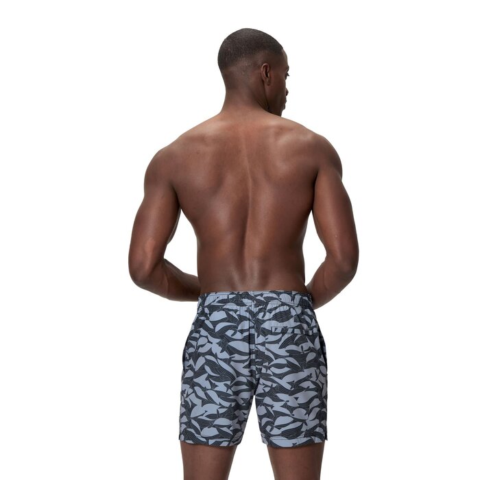 Speedo PRINT RED EDGE VOLLEY 16 BLA/GRE