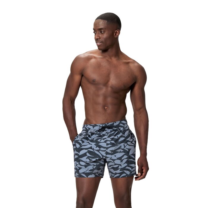 Speedo PRINT RED EDGE VOLLEY 16 BLA/GRE
