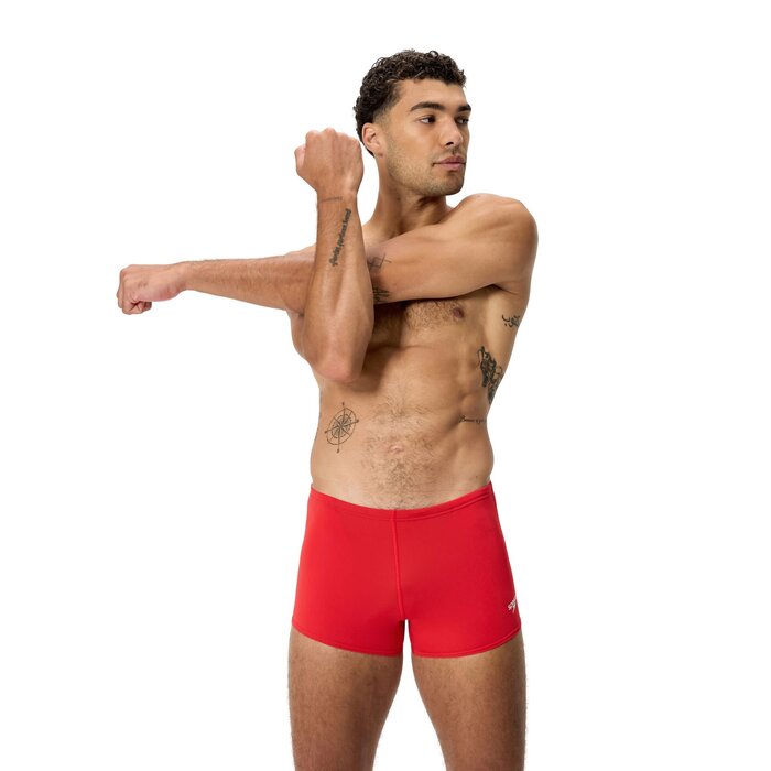 Speedo END+ LOGO AQSH RED/WHI