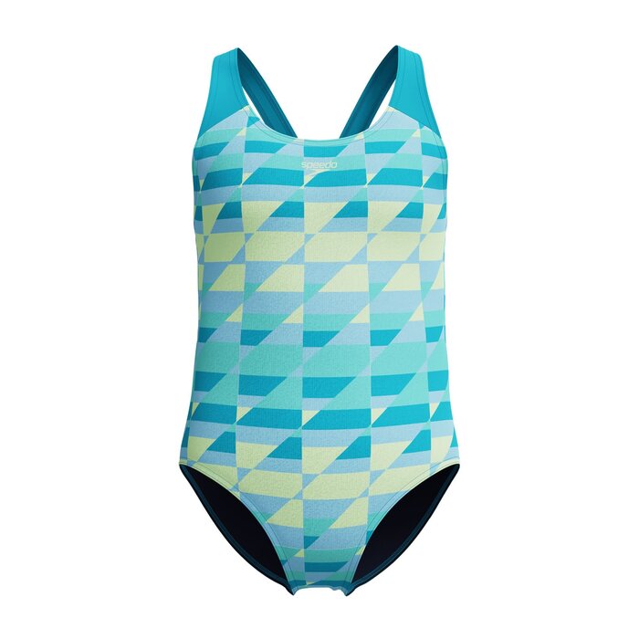 Speedo PRINT SPLASHB 1P BLU/GRN-