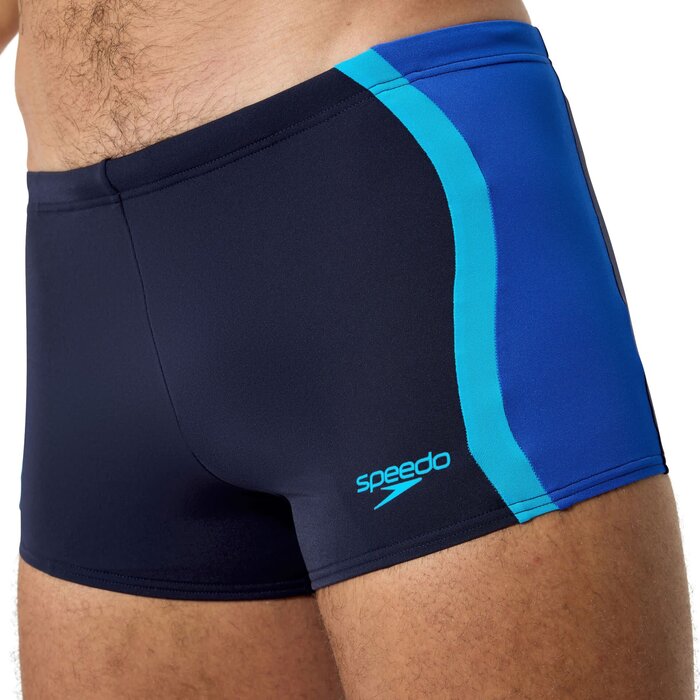 Speedo SOLID SPLICE AQSH NAV/BLU