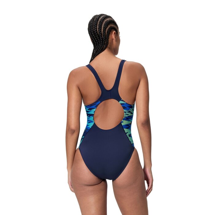 Speedo HYPERBOOM SPLICE MUSCLEB 1P NAV/BLU