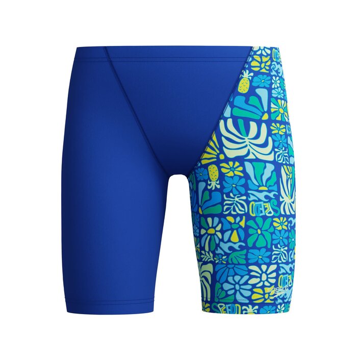 Speedo PRINT V-CUT JAM BLU/GRN