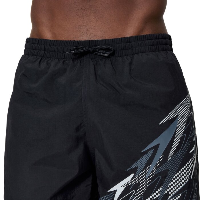 Speedo MEDLEY LOGO WATERSHORT 16 BLA/GRE
