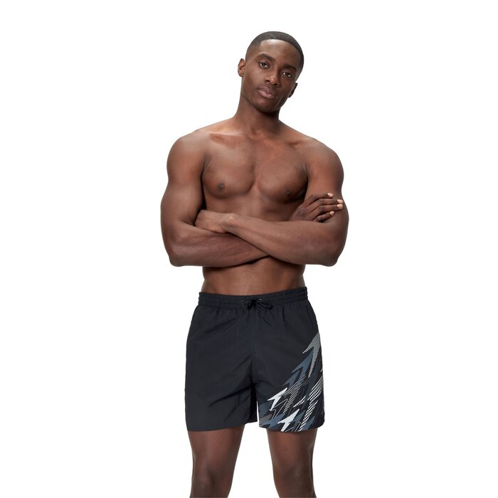 Speedo MEDLEY LOGO WATERSHORT 16 BLA/GRE