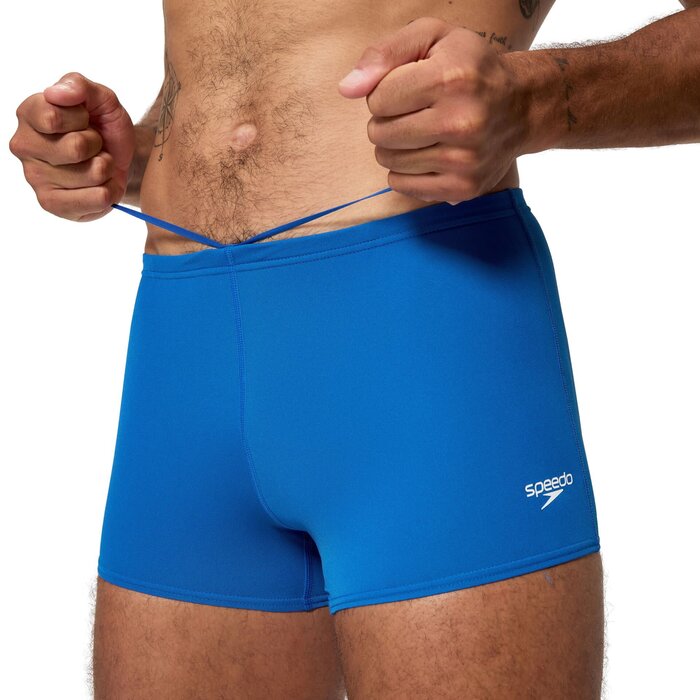 Speedo END+ LOGO AQSH BLU/WHI