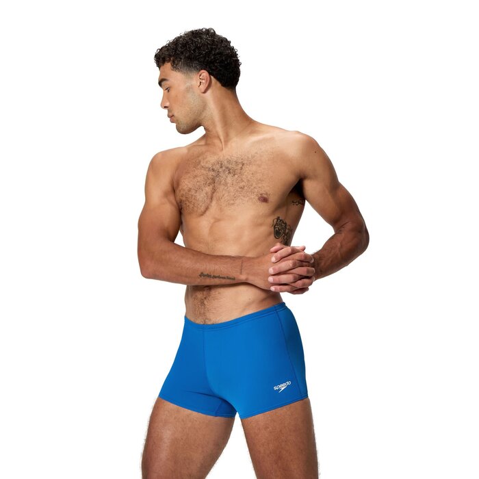 Speedo END+ LOGO AQSH BLU/WHI