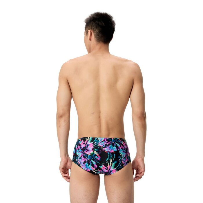 Speedo PRINTED 13.5CM BRIEF BLA/PUR