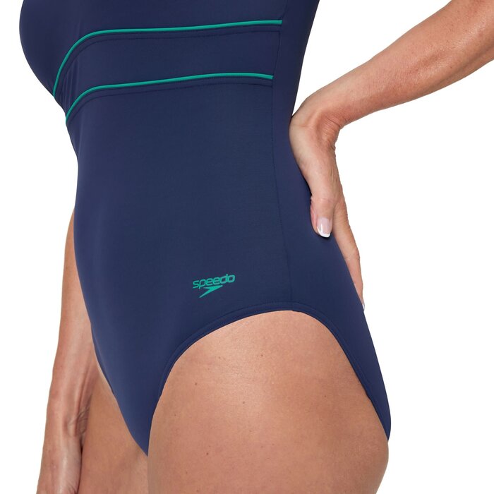 Speedo SOLID CONTOUR ECLIPSE 1P NAV/GRN