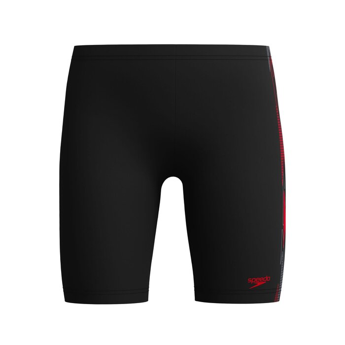 Speedo PLACEMENT JAM BLA/RED