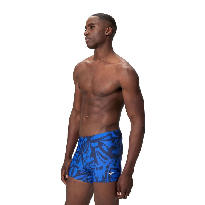 Speedo PRINT BEACHSTAR SQUARE LEG NAV/BLU