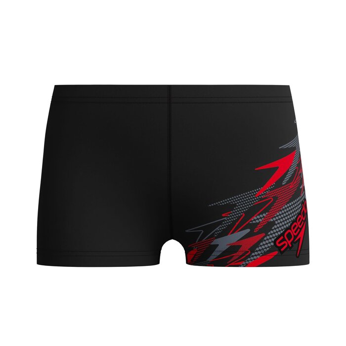 Speedo MEDLEY LOGO AQSH BLA/RED