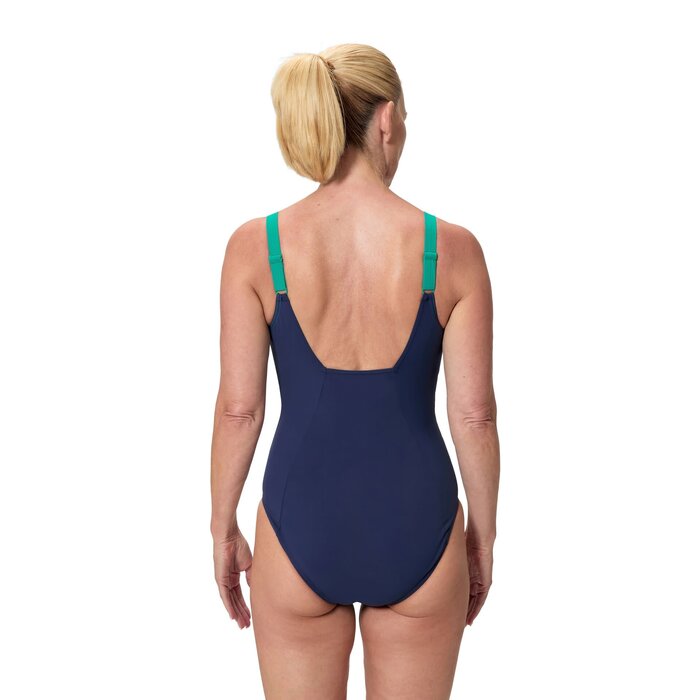 Speedo SOLID CONTOUR ECLIPSE 1P NAV/GRN.