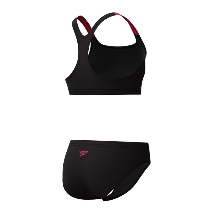 Speedo MEDLEY LOGO RACERBACK 2P BLA/PIN