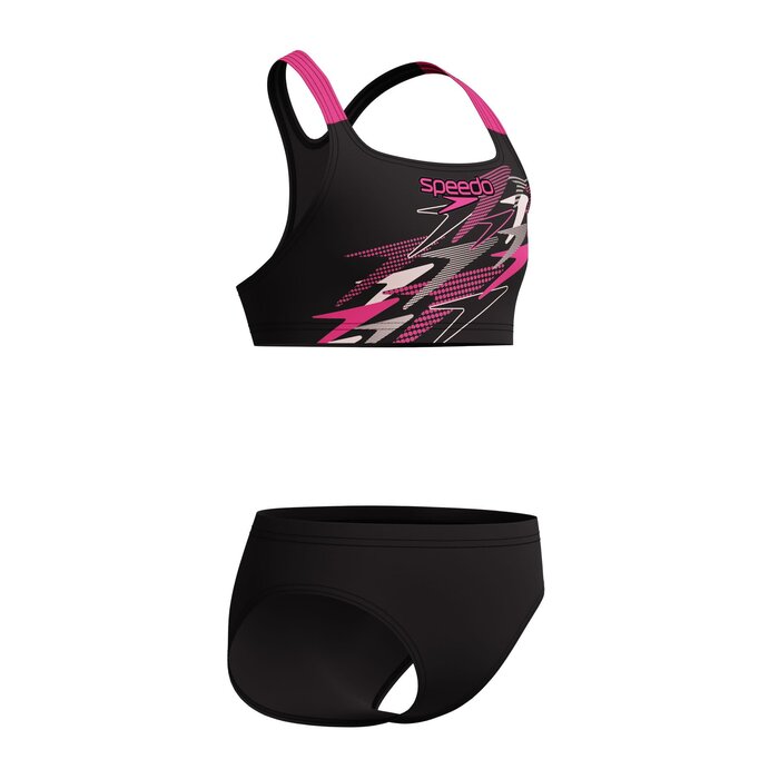 Speedo MEDLEY LOGO RACERBACK 2P BLA/PIN