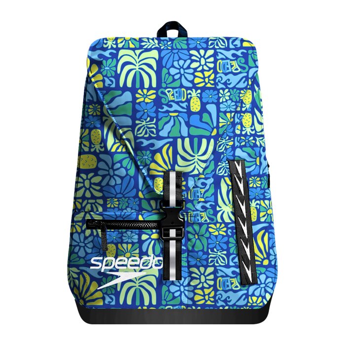 Speedo 35L TEAM BAG PRINTED BLU/GRN
