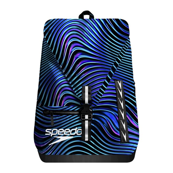 Speedo 35L TEAM BAG PRINTED BLA/BLU