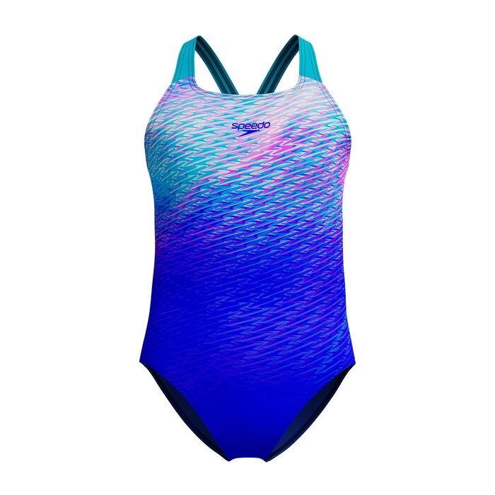 Speedo PRINT POWERB 1P BLU/TUR