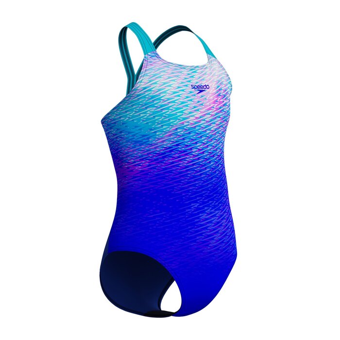 Speedo PRINT POWERB 1P BLU/TUR