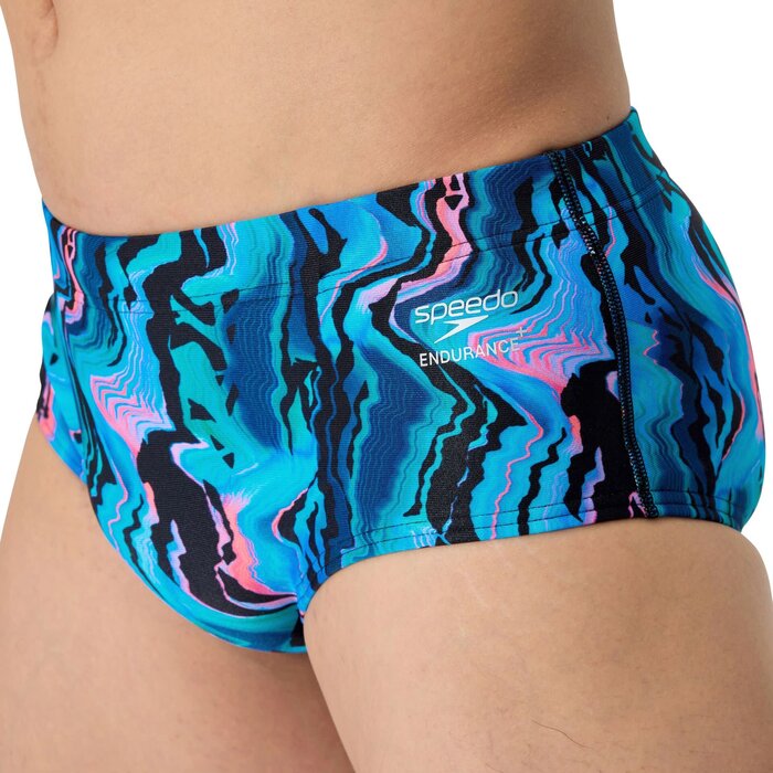 Speedo PRINTED 13.5CM BRIEF BLA/BLU