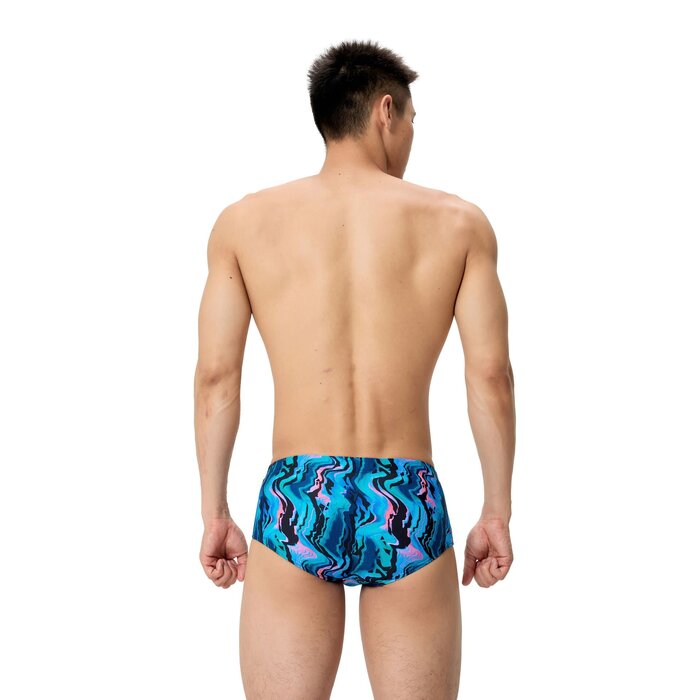 Speedo PRINTED 13.5CM BRIEF BLA/BLU