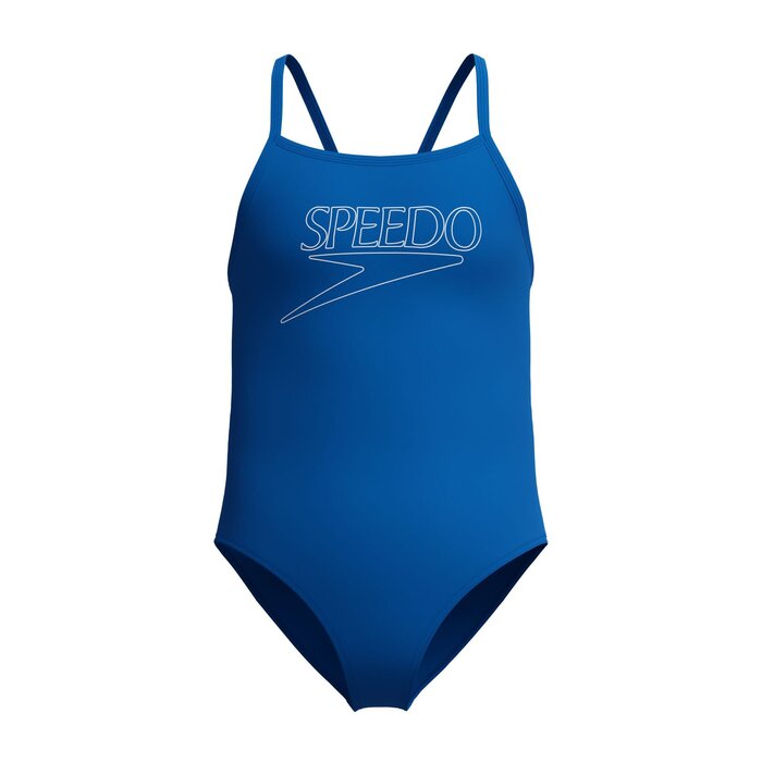 Speedo END+ LOGO THINSTR 1P BLU/WHI