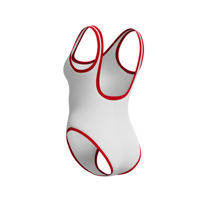 Speedo SOLID BOUND SCOOP 1P WHI/RED