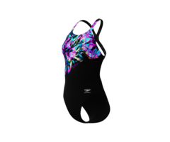 Speedo PLACEM PRINTED POWERB BLA/BLU