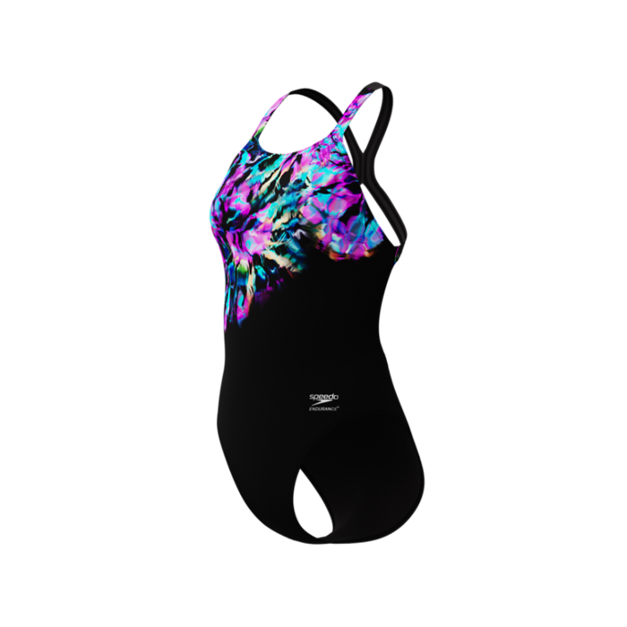 Speedo PLACEM PRINTED POWERB BLA/BLU