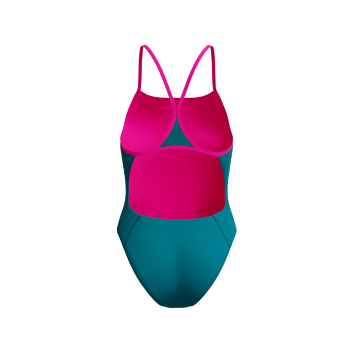 Speedo SOLID TURNBACK GRN/PIN