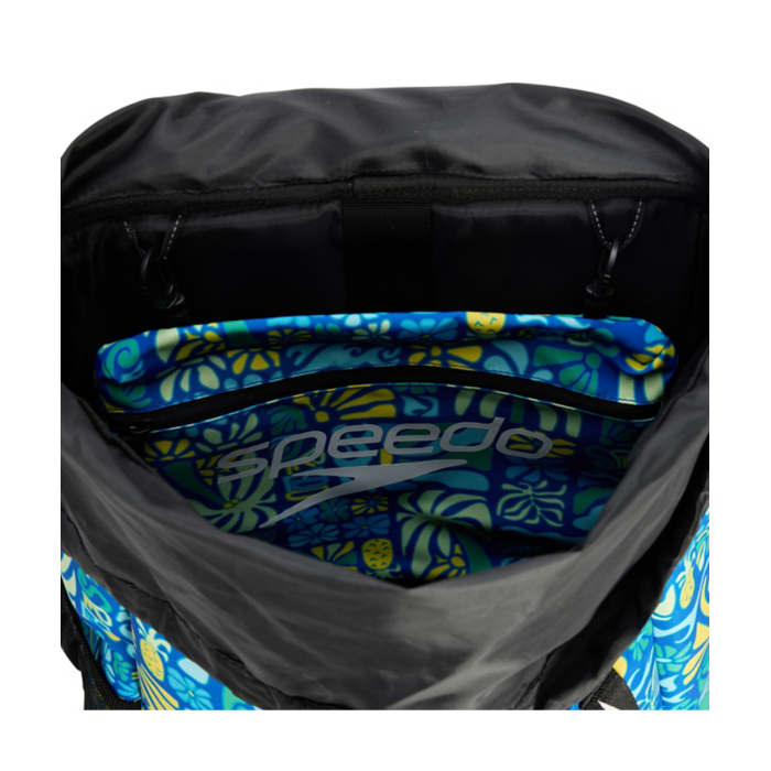 Speedo 35L TEAM BAG PRINTED BLU/GRN