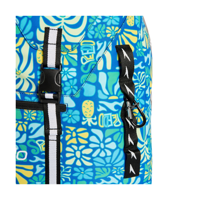 Speedo 35L TEAM BAG PRINTED BLU/GRN