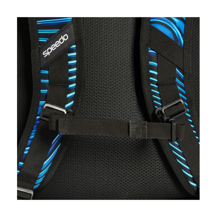 Speedo 35L TEAM BAG PRINTED BLA/BLU